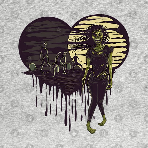 Zombie Love by GnarlyBones